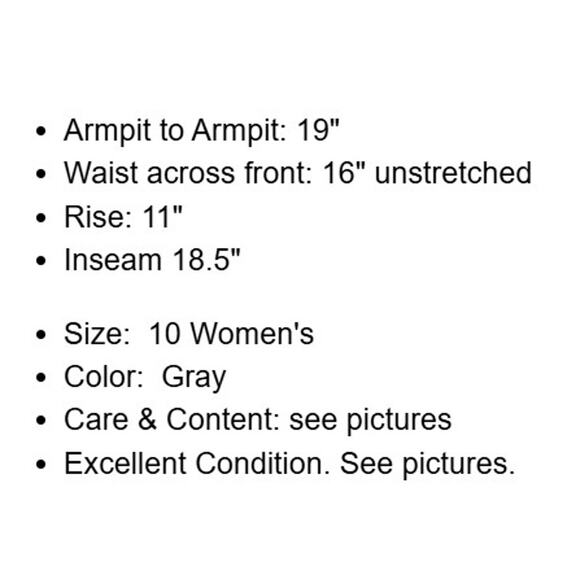 Athleta Jumpsuit Womens 10 Gray Crop Ankle Elastic Tie Waist Snaps Open Back - Picture 4 of 16